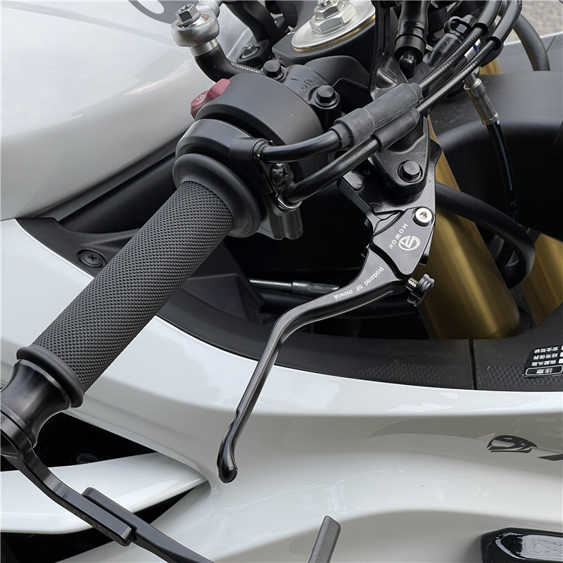 适用本田CB650R CB650F CBR650R 改装铝合金省力刹车牛角离合手把 - 图0