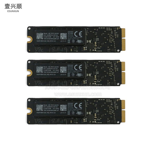 MacBook笔记本固态硬盘256G 512G适用A1465 A1466 A1502 A1398 - 图2