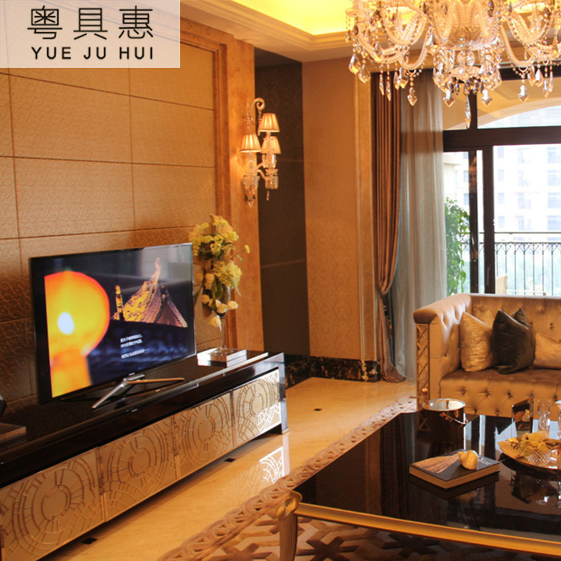 后现代星河湾雅居乐客厅家具 奢华大户型