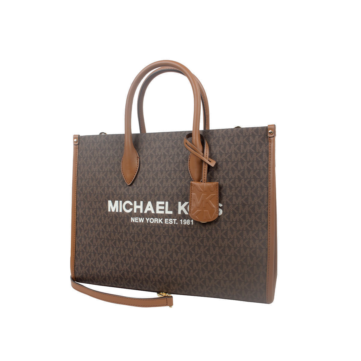 【热销新品】Michael Kors/MK女包MIRELLA印花单肩手提托特包-图2