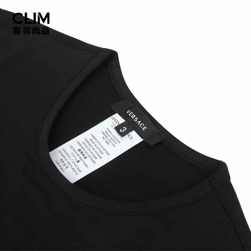 versace范思哲男士新款短袖装t恤 客邻尚品海外T恤