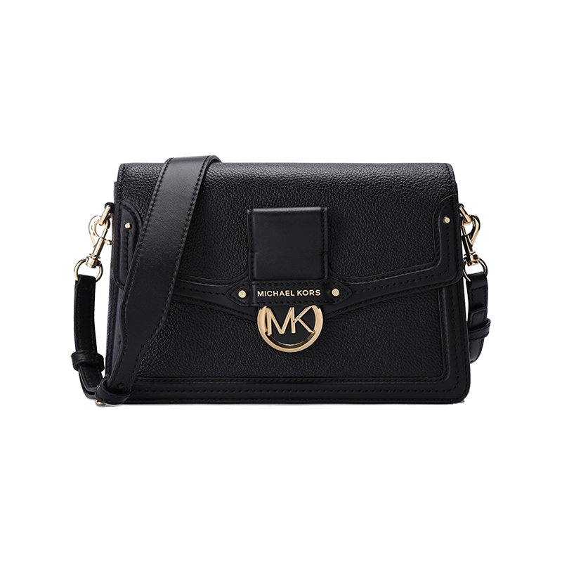 客邻尚品海外旗舰店Michael Kors/MK女包翻盖单肩斜挎包新款Jessie中号酒神包邮差包0
