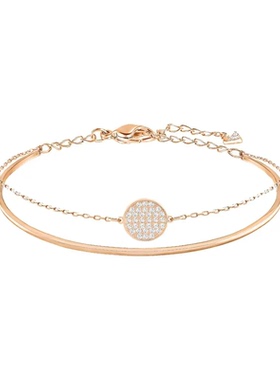 Swarovski/施华洛世奇圆形标志二合一手链5274892