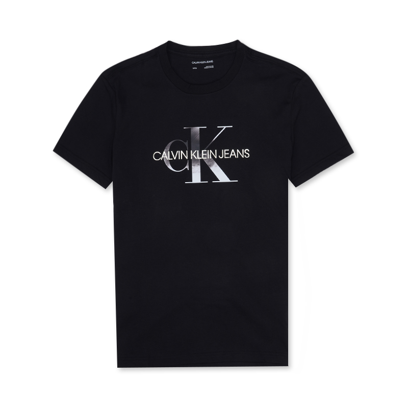 客邻尚品海外旗舰店Calvin Klein/凯文克莱男士休闲时尚圆领印花短袖T恤41Q01123