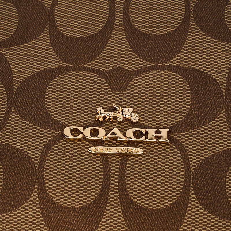 coach /蔻驰新款女士老花手提包 客邻尚品海外女士包袋