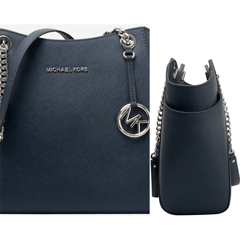 客邻尚品海外旗舰店Michael Kors/MK链条托特包logo双耳单肩手提包大号女包1