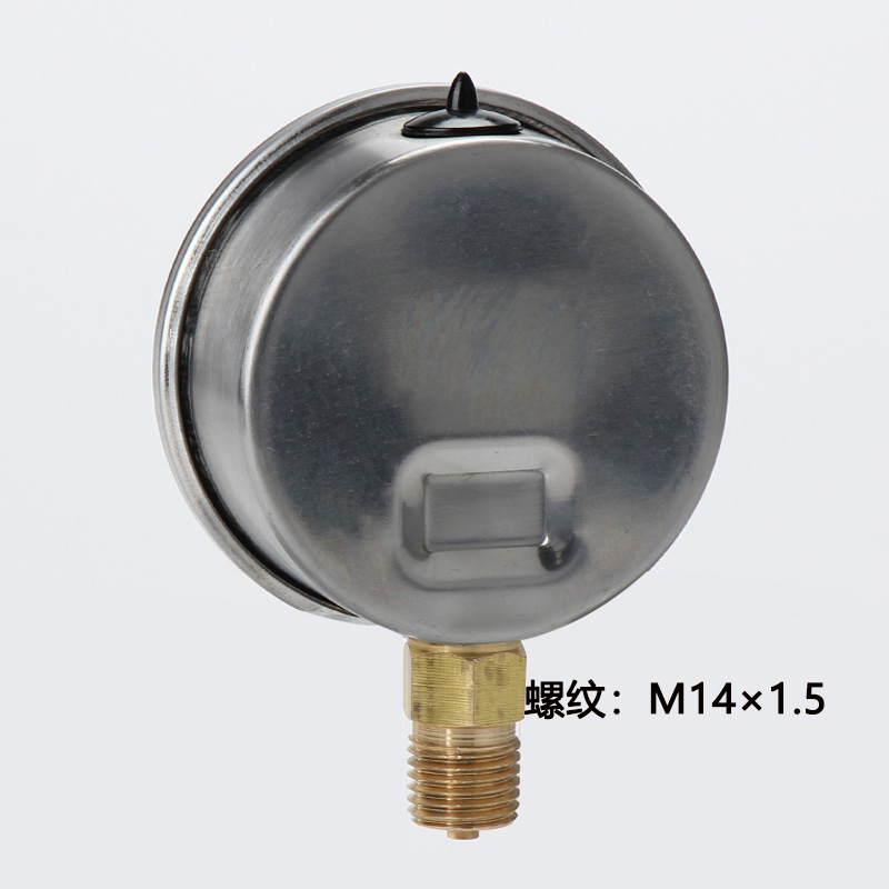 上海联力耐震水压力表YN60 11.6MPA 真空表液压油压表-0.1-0MPA - 图2