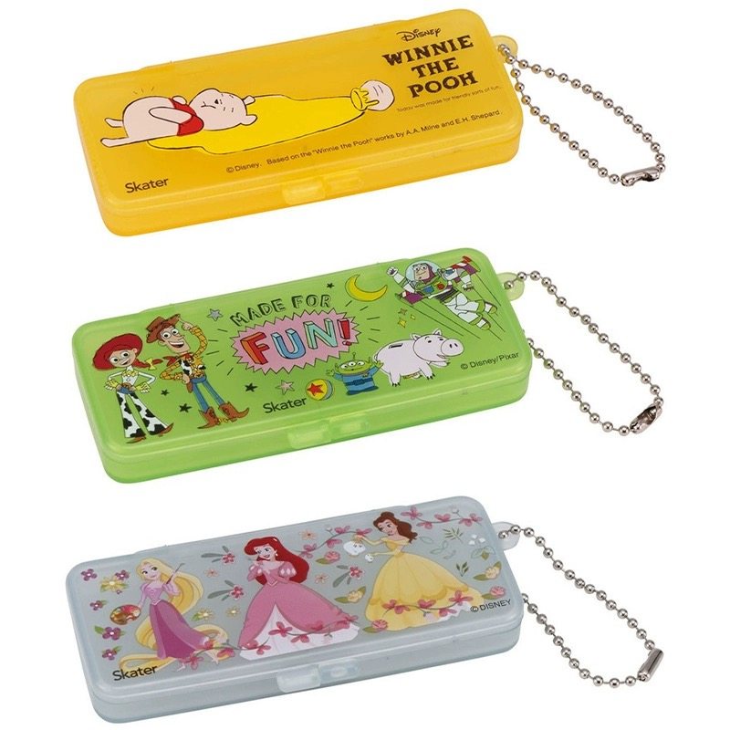 日本正品维尼玩具总动员机器猫SKATER牙线棉签创口贴便携小收纳盒,淘宝优惠券,粉丝福利购,淘宝优惠卷