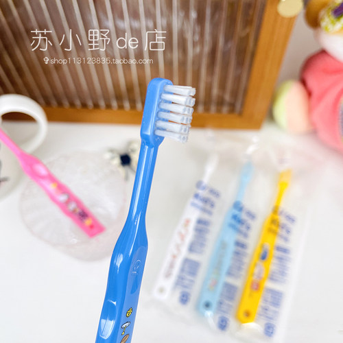 现货日本正品进口ci503机器猫502幼儿童齿科医院荐2-7岁中毛牙刷 - 图2