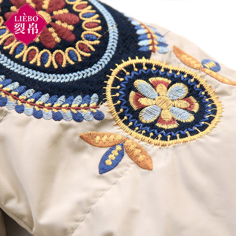 裂帛旗舰店女装2020新款连帽羽绒服 裂帛玉茗羽绒服