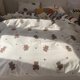 Bed sheets and bed fittings four-piece set cotton cartoon