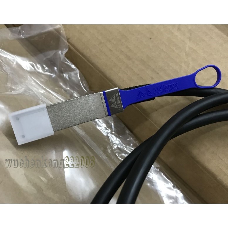 原装2米3米ib电缆(QSFP28)mellanox EDR 100G MCP1600-E002连接线 - 图0