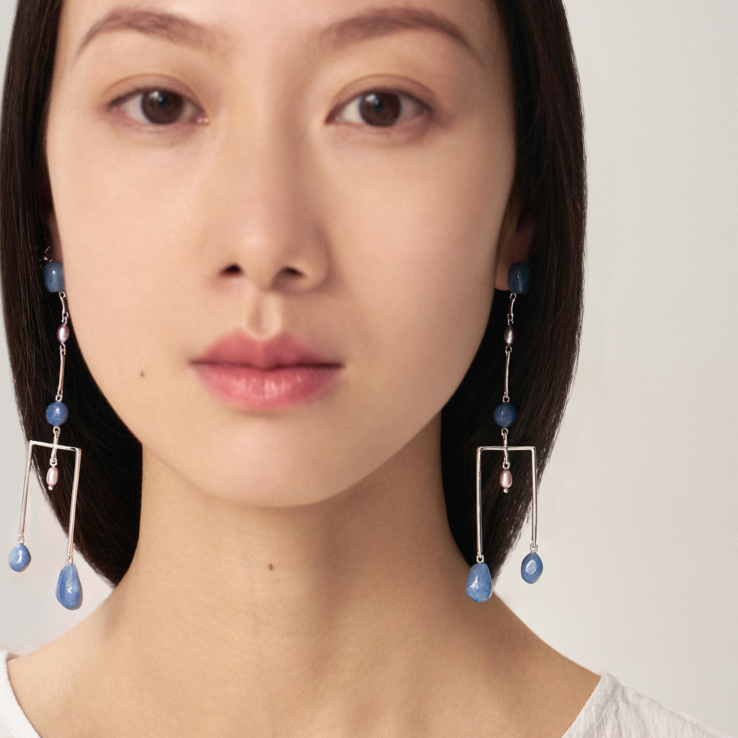 SUDROV素觉2025新款轻奢高级感小众长耳环宝石耳钉耳饰珍珠耳坠女,淘宝优惠券,粉丝福利购,淘宝优惠卷