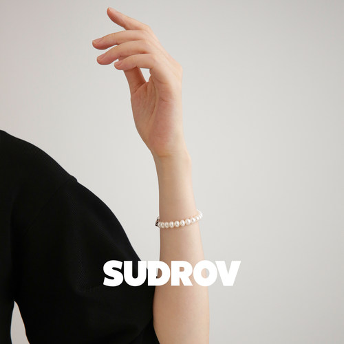 SUDROV素觉淡水珍珠气质时尚巴洛克手链送妈妈母亲节礼物 - 图0