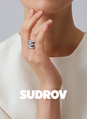 SUDROV素觉女925银莫桑石戒指