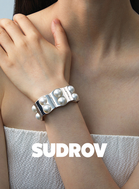 SUDROV素觉925银马贝小众高级感