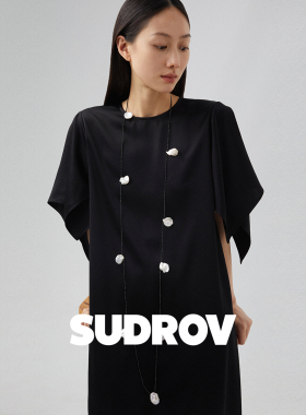 SUDROV素觉珍珠尖晶石长项链