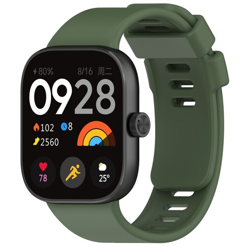适用redmiwatch4表带红米watch5手表表带小米redmi watch6腕带硅胶纯色红米手表5表带男女新款替换表带链配件 - 图2