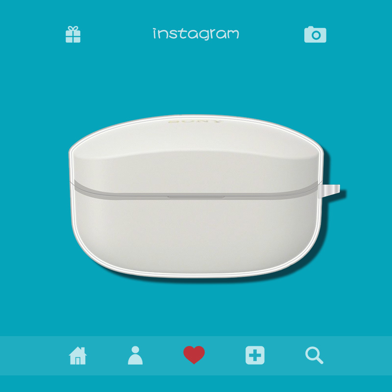 适用索尼WF-1000XM4保护套透明wf1000xm3蓝牙耳机套保护壳WF1000XM4透明硅胶全包软壳卡通防尘全包防摔可爱潮 - 图3