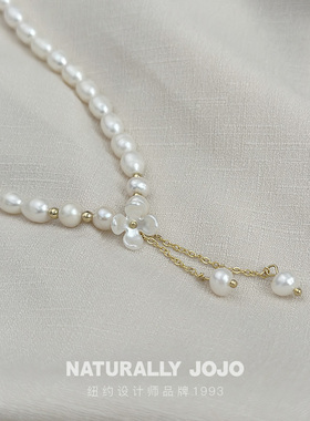 珍珠甜美风项链锁骨链