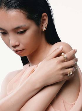 设计师原创花花物语戒指