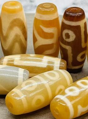 虎牙五八眼吊坠配饰手链隔珠天珠