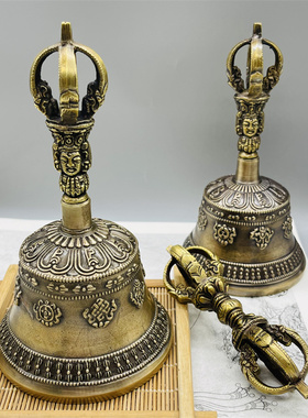 手工尼泊尔金刚铃杵声音清脆