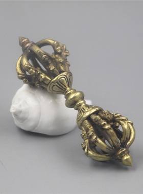 民族风黄铜金刚杵挂件尼泊尔手工