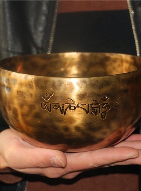 满月钵颂钵音疗愈尼泊尔手工