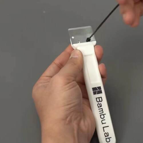 DIY拓竹刮刀A1/mini/P1/X1 热床刀片/装好刮刀SK5钢3D打印机配件 - 图2