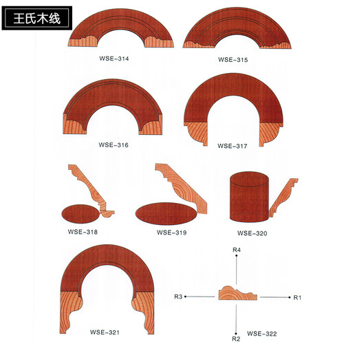 实木装饰中式新中式欧式线条 - 图2