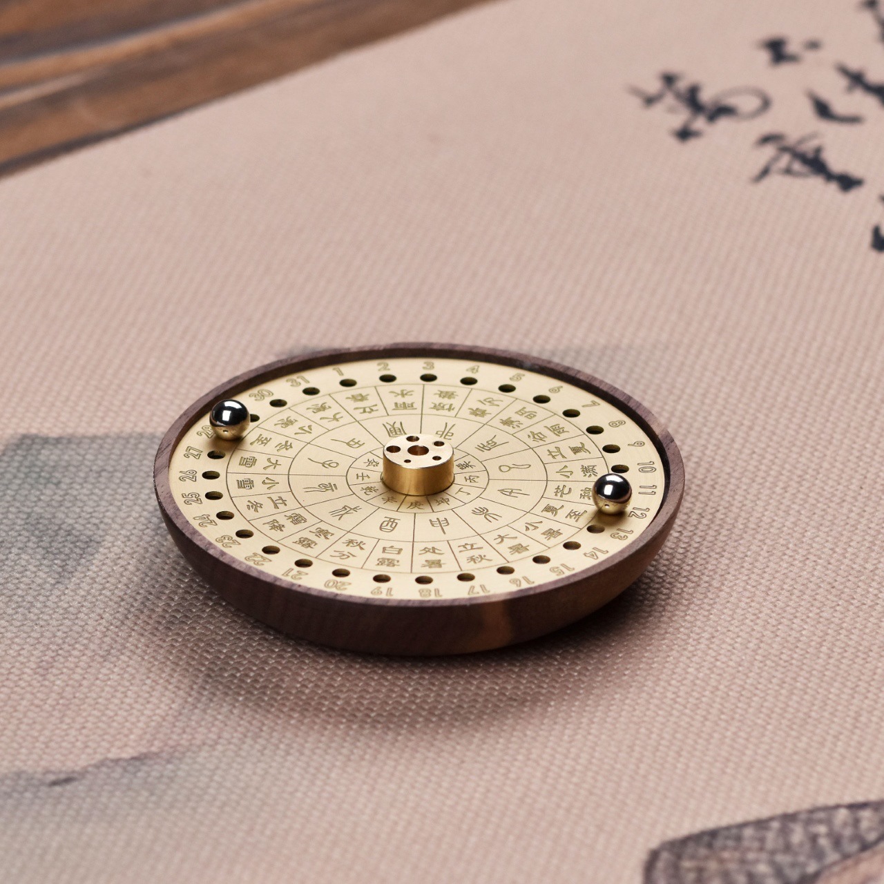 兴隆二十四节气香具室内家用线香炉沉香檀香鹅梨帐中香六孔香插 - 图2