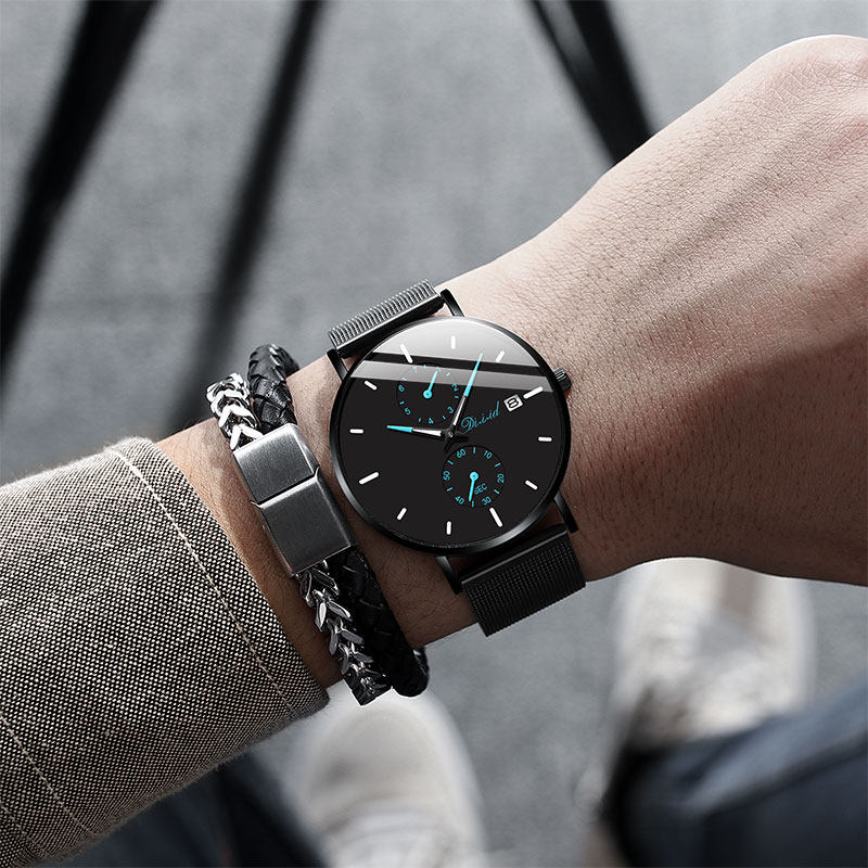 超薄2019新款瑞士虫洞概念男士手表 dizizid帝兹国产腕表