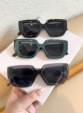 欧美遮阳夏季方圆脸太阳镜潮流