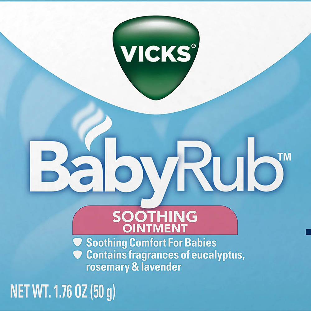 美国Vicks BabyRub宝宝儿童婴儿舒缓膏感帽止咳通鼻按摩膏-图3