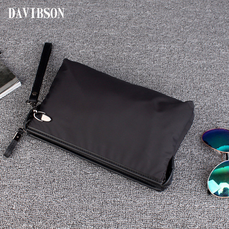 男士手包休闲帆布男手包牛津布 迪威邦森男士包袋