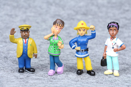 12款小小救生队Fireman Sam 消防员山姆 公仔 斯蒂尔佩妮手办摆件 - 图2