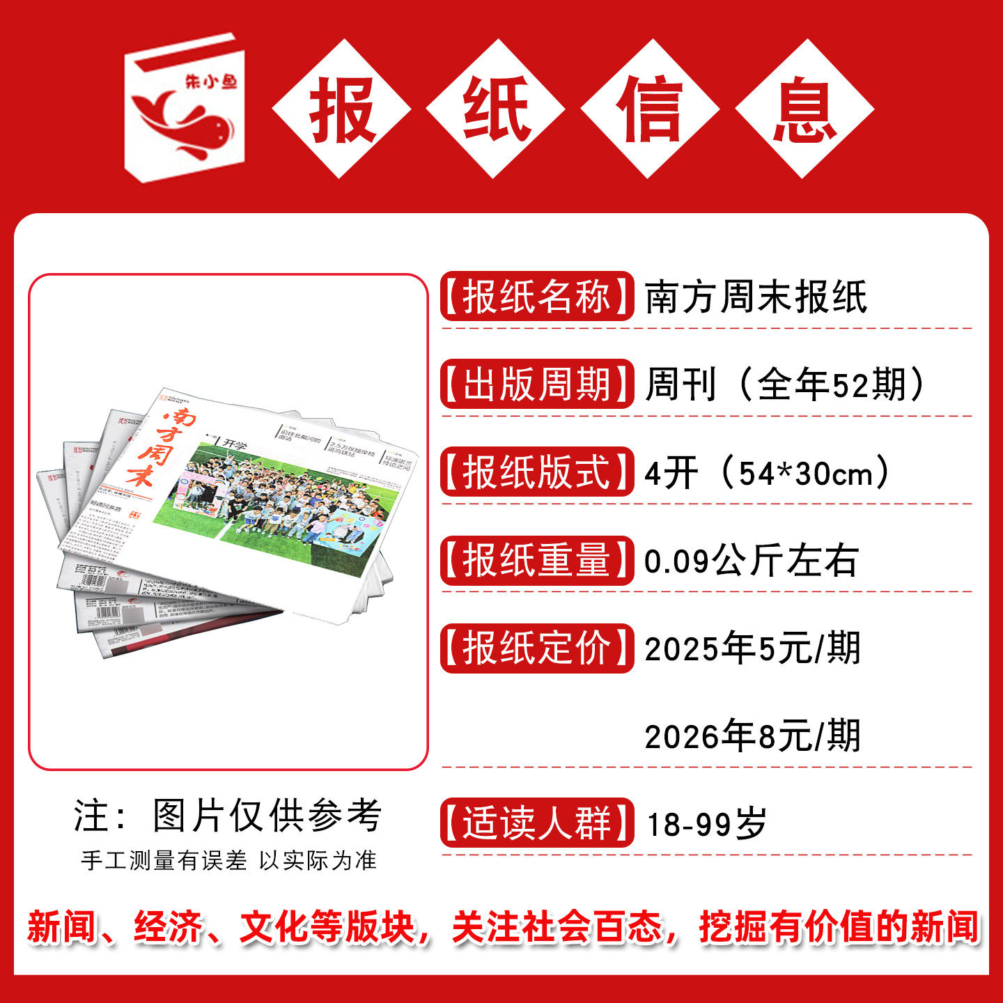 南方周末报纸2026年1月新【含全年/半年订阅/2025全年】写作课周刊新闻时事周报经济初高中写作阅读素材2024非过刊杂志,淘宝优惠券,粉丝福利购,淘宝优惠卷