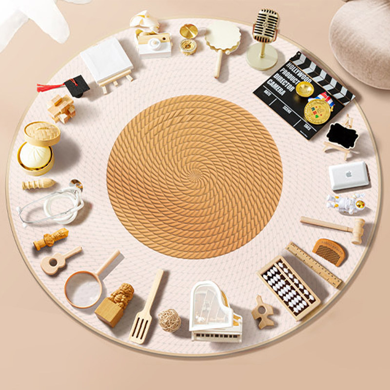 抓周道具用品龙宝宝一周岁布置套装ins风男女原木全套现代地垫毯,淘宝优惠券,粉丝福利购,淘宝优惠卷