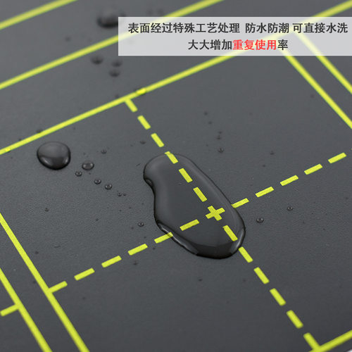 教学磁性田字格黑板贴 四线三格软小黑板条拼音格磁力铁培训教具 - 图1