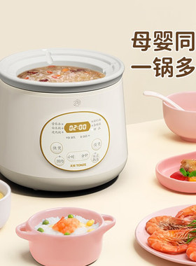 天际快炖电炖锅陶瓷家用智能煮粥
