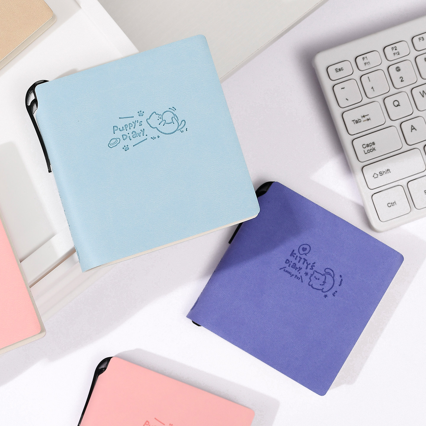 雅莎卡便携口袋本动物乐园pu压抑本学生小巧简约笔插本记事记录本,淘宝优惠券,粉丝福利购,淘宝优惠卷