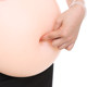 Silicone fake belly for pregnant women simulation extra large