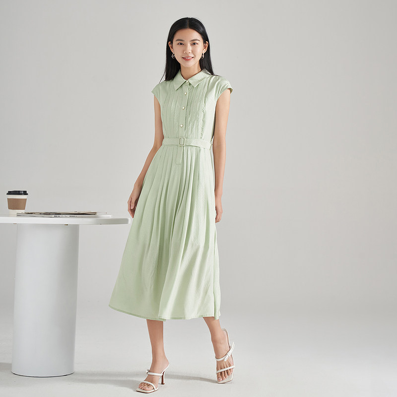  茵曼慢生活连衣裙