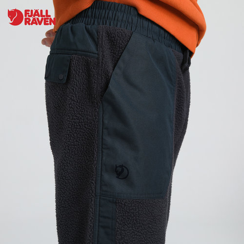 北极狐秋冬仿羊羔绒长裤抓绒男舒适时尚户外运动02221107A - 图2