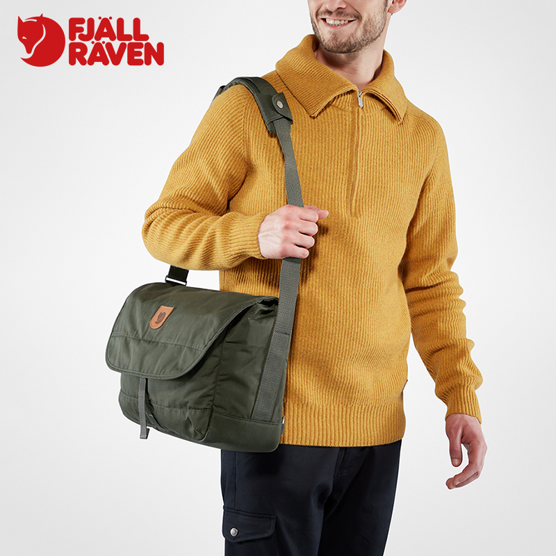 Fjallraven 瑞典北极狐 Greenland 格陵兰系列 男士大号单肩斜挎包