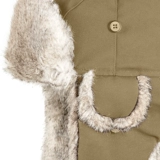 Fjallraven/北极狐 Демисезонные дорожные ветрозащитные удерживающие тепло теплые наушники, шапка, увеличенная толщина