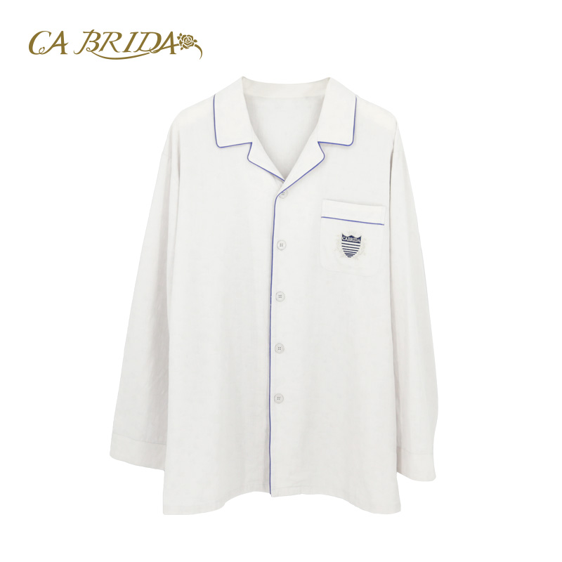 CA BRIDA【禅韵】秋冬睡衣暖男秋季新品棉长袖套装CIW4B907AB1 - 图3