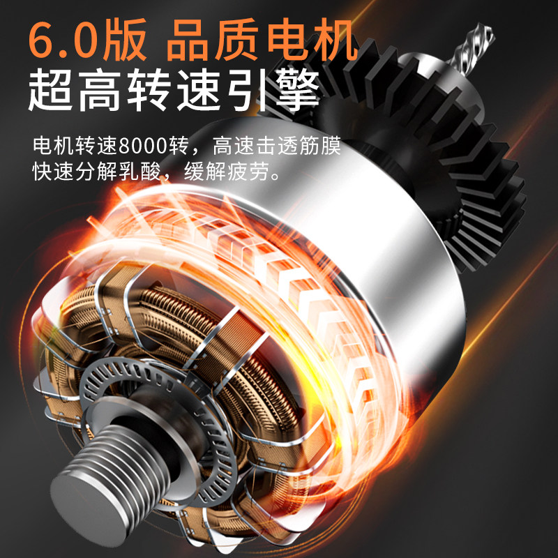 Mini按摩筋膜枪女便携高频震动缓解疲劳运动按摩器6档调节,淘宝优惠券,粉丝福利购,淘宝优惠卷