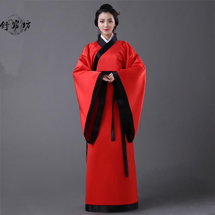 蜜糖依恋旗舰店古装祭祖汉服男女成人礼仪服装国学班教书先生弟子规孔子学院服装3